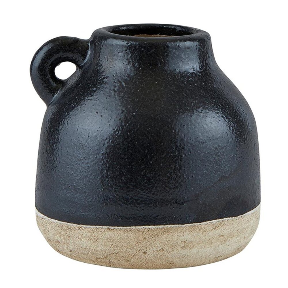 Black Artisan Dipped Vase - Medium/NWT